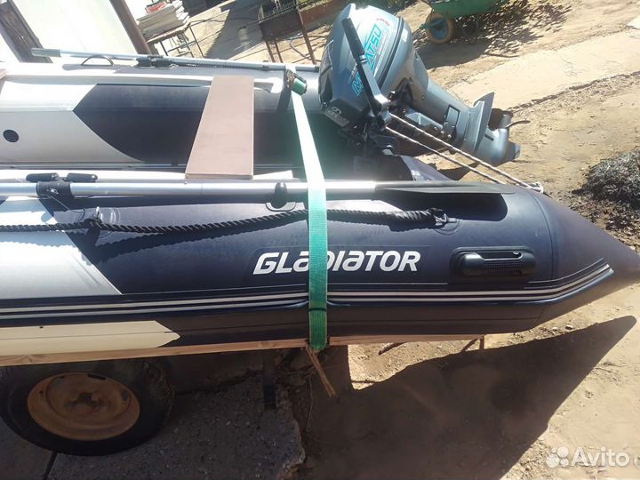 Лодка +мотор +прицеп