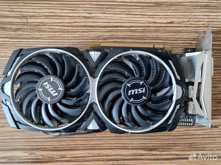 Видеокарта MSI RX570 armor 8GB OC