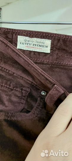 Джинсы levis premium 721 HiGH rise skinny 29