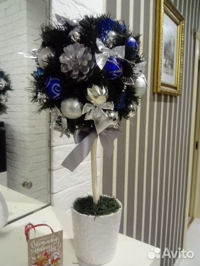 Новогодний топиарий