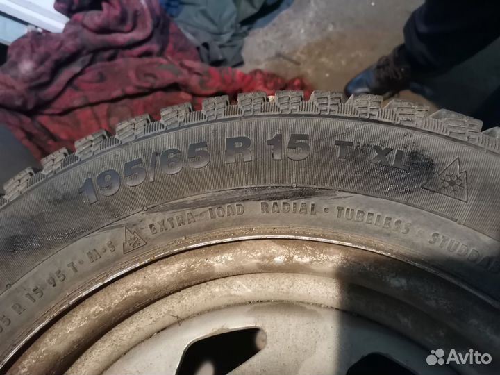 Continental ContiIceContact 195/65 R15