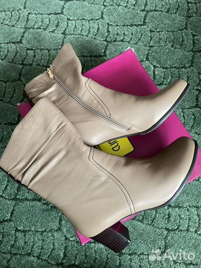 Ботильоны натуральная кожа 37 новые