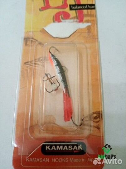 Балансиры Lucky John Fin 3.(40mm/4g) Крючки Kamasa