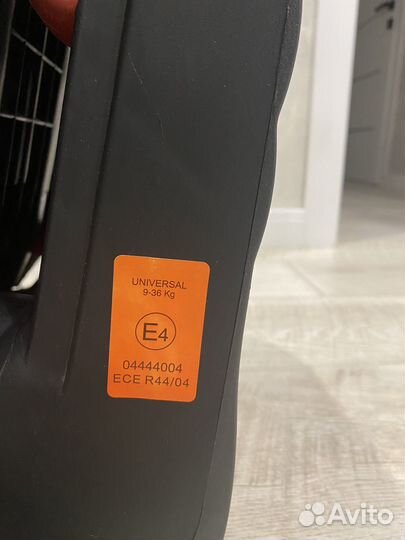 Детское автокресло 9 до 36 кг capella isofix