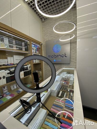 Лампа Кольцевая Для Селфи Со Штативом