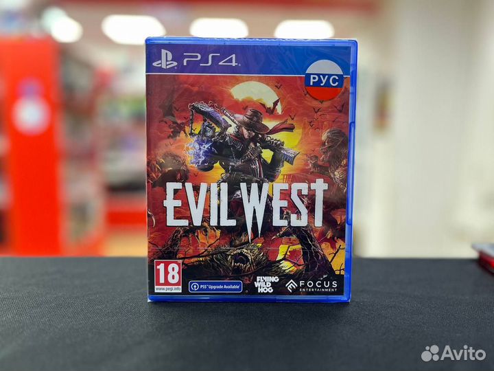Диск PS4 Evil West (Новый) RUS SUB