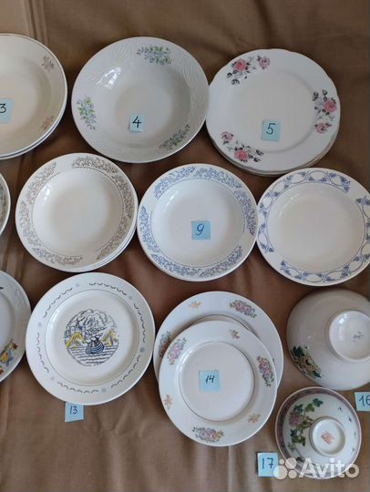 Тарелки СССР