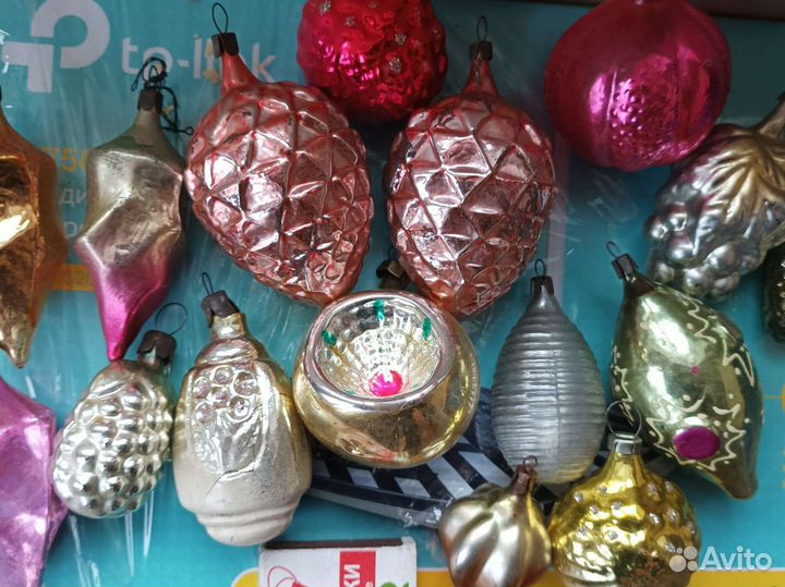 Елочные игрушки СССР