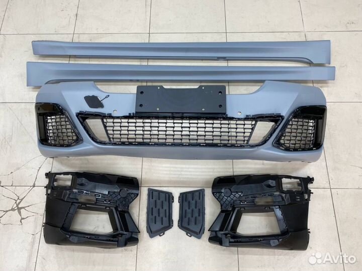 Бампер + пороги Мпакет BMW G30 рестайлинг