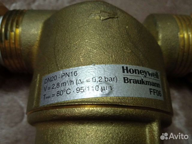 Сетчатый фильтр воды Honeywell Braukmann ff 06