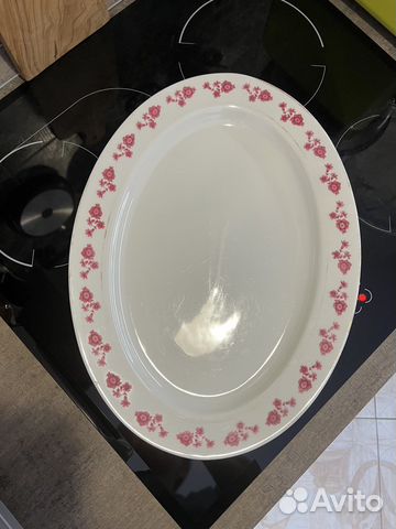 Блюдо большое овальное