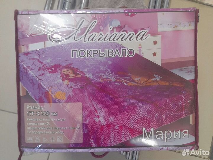 Покрывало на кровать детское