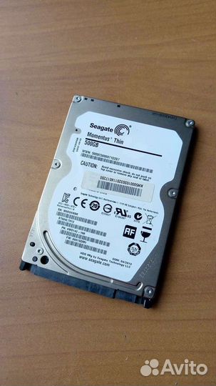 Жесткий диск seagate momentus 500gb st500lt012
