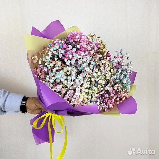 Букет из 11 веточек гипсофилы. Доставка 46-10-00