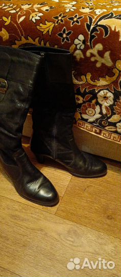 Сапоги женские натуральная кожа 40 размер