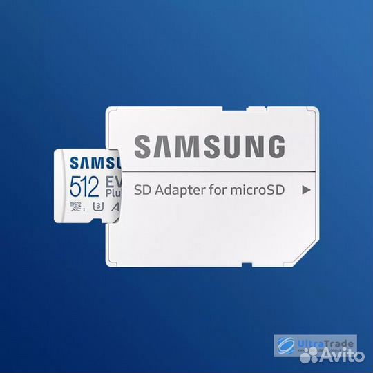 Карта памяти Samsung EVO Plus microsdxc 64Gb