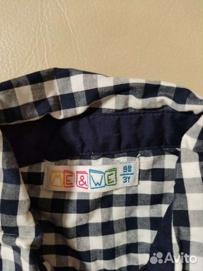 Рубашка для мальчика 98