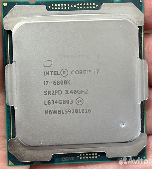Процессор Intel Core i7-6800K LGA2011v3