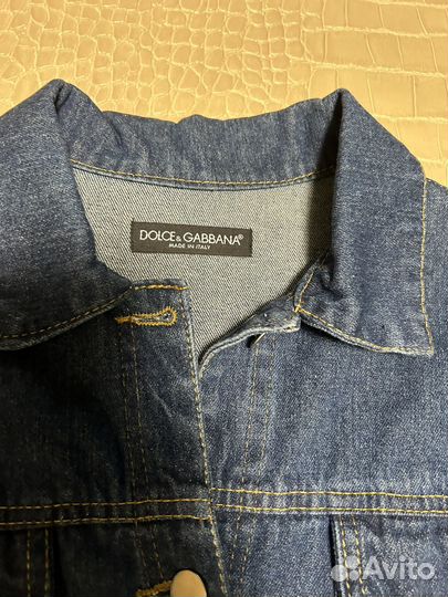 Джинсовая куртка Dolce Gabbana