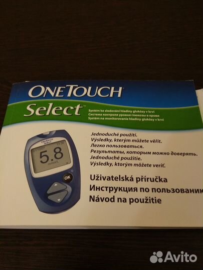 Глюкометр One touch select