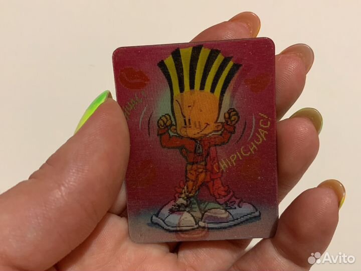 Переливающиеся карточки чипикао