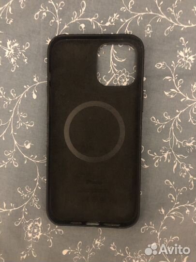 Кожаный чехол iPhone 12pro max оригинал