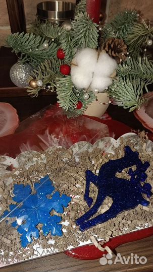 Новогодние игрушки ручной работы