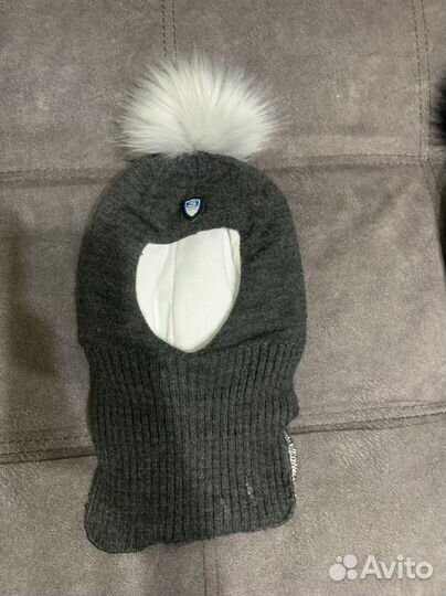 Шапка шлем зимняя 46-48