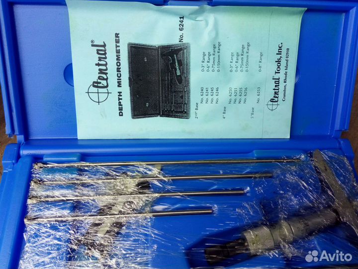 Глубиномер микрометрический Central Tools 6241