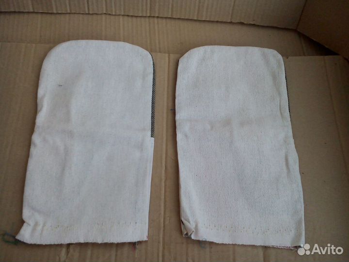 Рукавицы х/б с брезентовым наладонником, перчатки