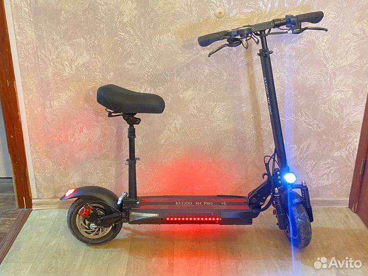 Электросамокат kugoo m4 pro 16ah 500w
