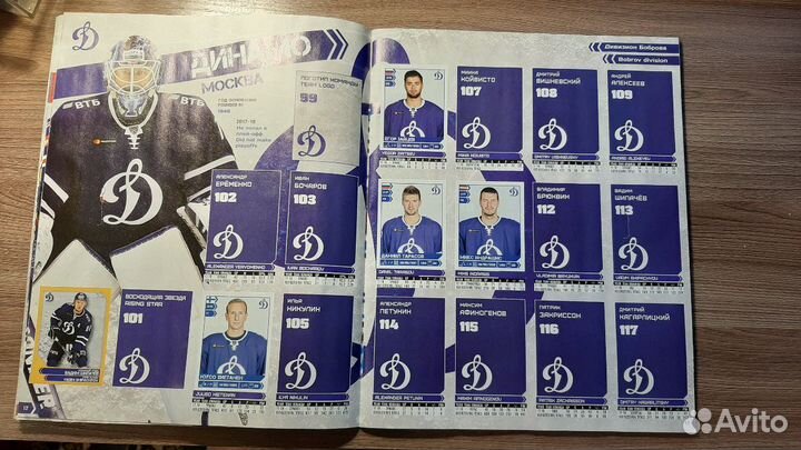 Альбом Кхл 18/19