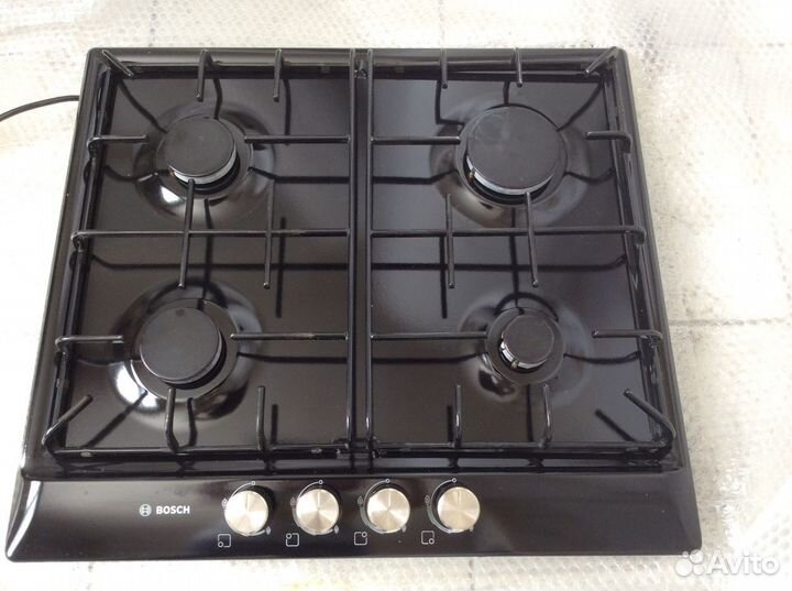 Газовая Варочная поверхность встраиваемая bosch