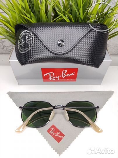 Очки Ray Ban Hexagonal Зеленый