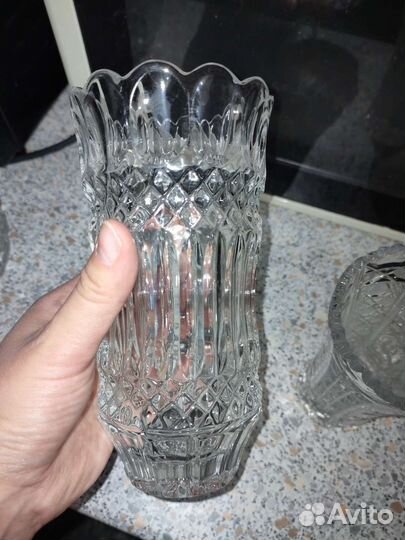 Ваза хрустальная СССР