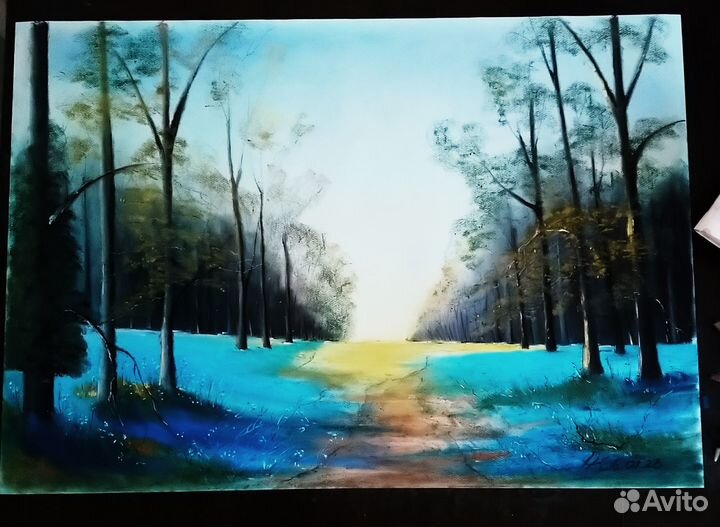 Картина пастель