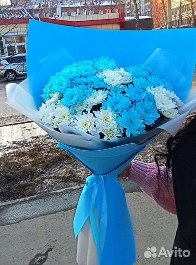 Букеты-гиганты Хризантем