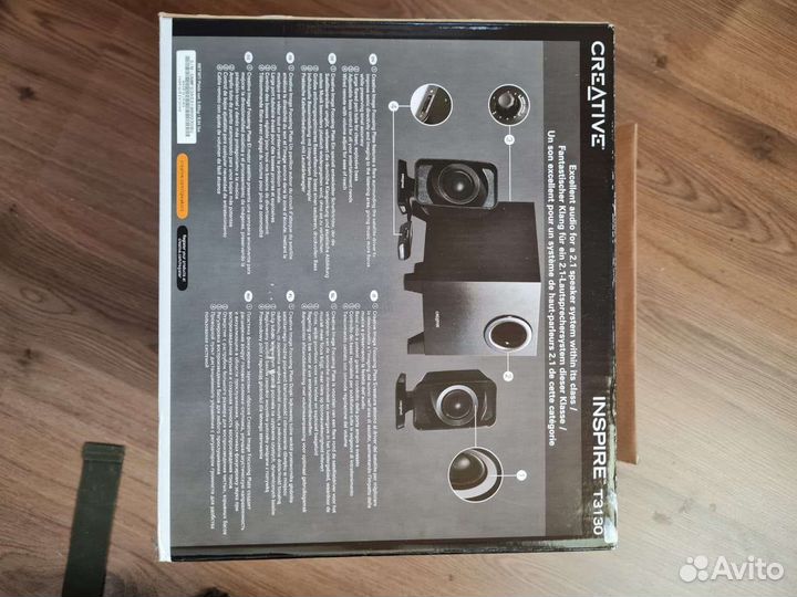 Сабвуфер и колонки