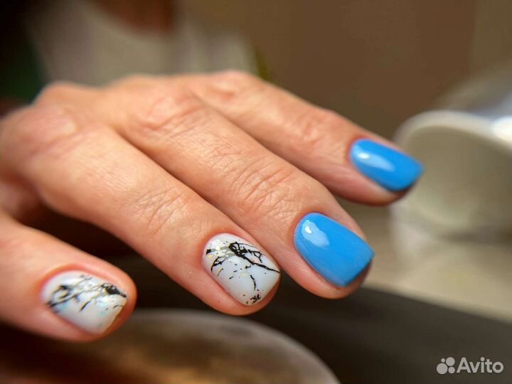 Наращивание ногтей на дому