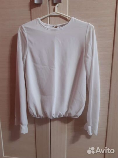 Блузка белая для девочек