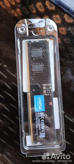 Оперативная память ddr5 8гб 4800мгц новая много