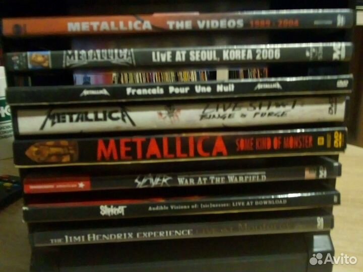 Metallica на двд