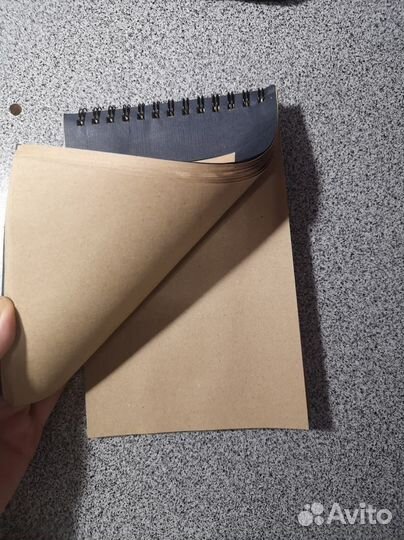 Блокнот для эскизов, крафт бумага