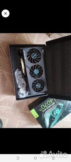 Gigabyte Nvidia GeForce RTX 4070 Ti Еagle 12 гб