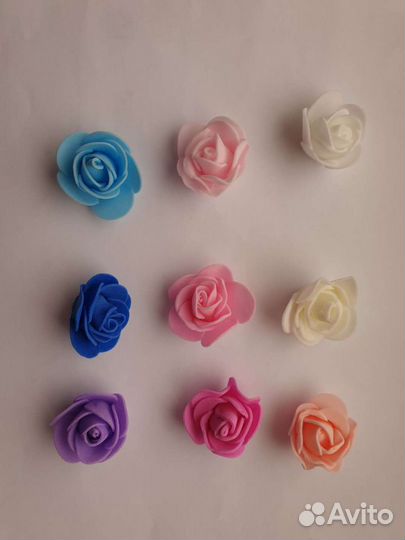 Розочки из фоамирана