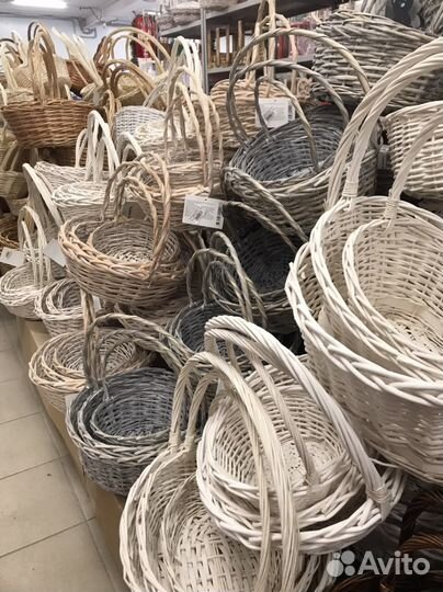 Плетенные корзины