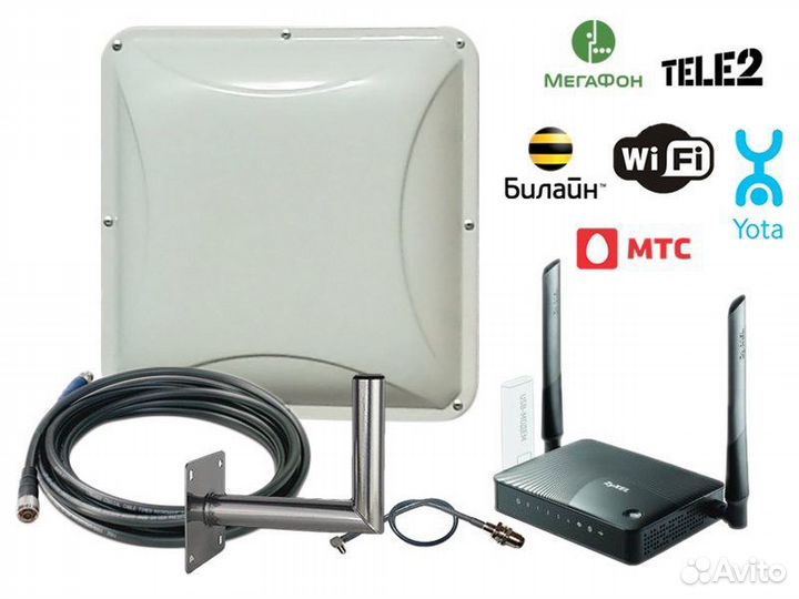 4G интернет с безлимитным тарифом для дома