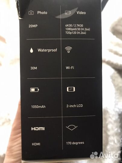 Экшн камера eken h9r аналог GO pro