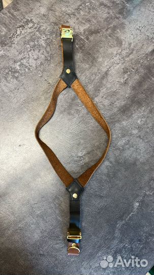 Кожаная шлейка For Pets