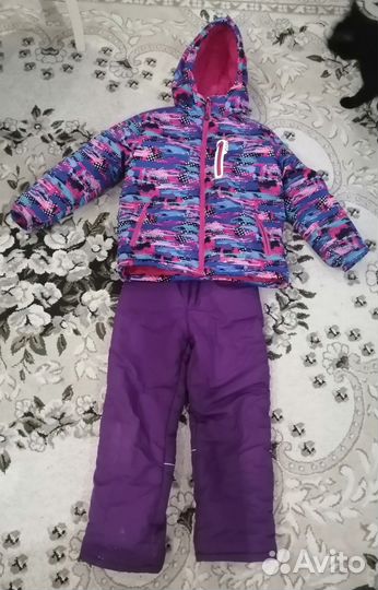 Зимний костюм для девочки